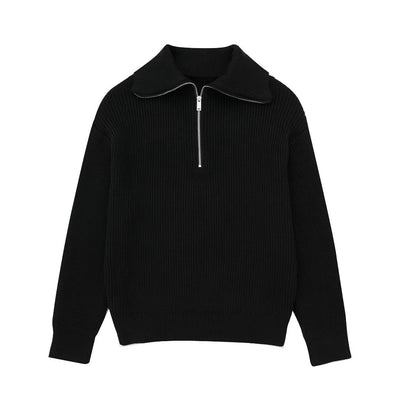 MARINA Striped Knit Sweater