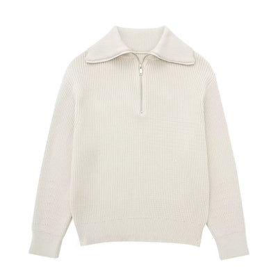 MARINA Striped Knit Sweater
