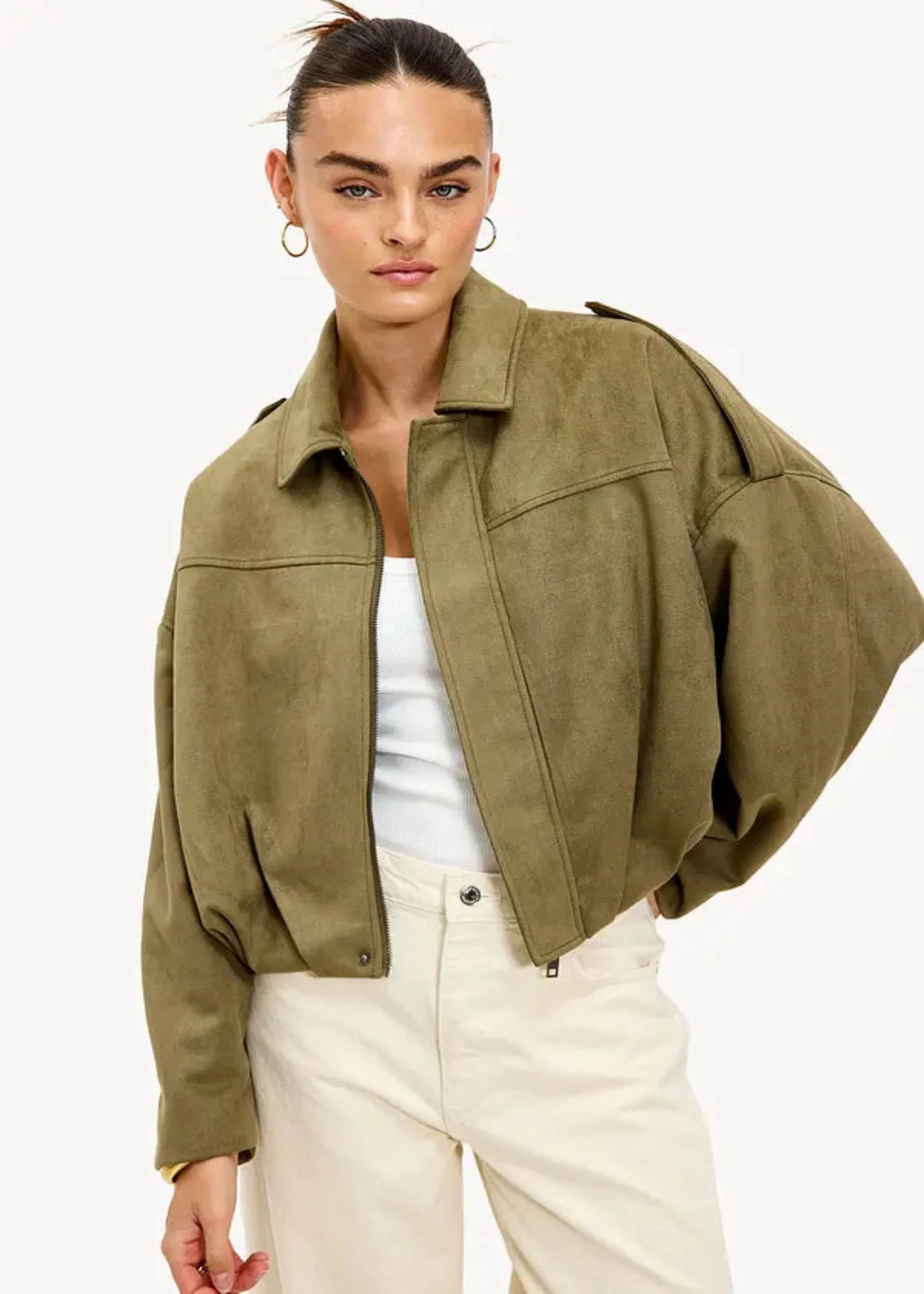 Elina | Suede Jacket