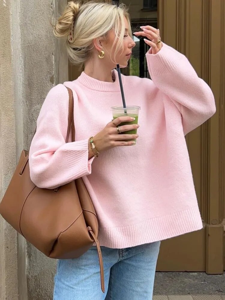 Eline | Pink Sweater