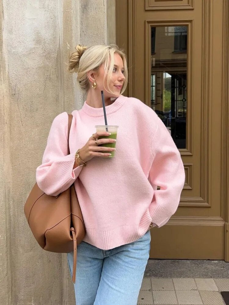 Eline | Pink Sweater