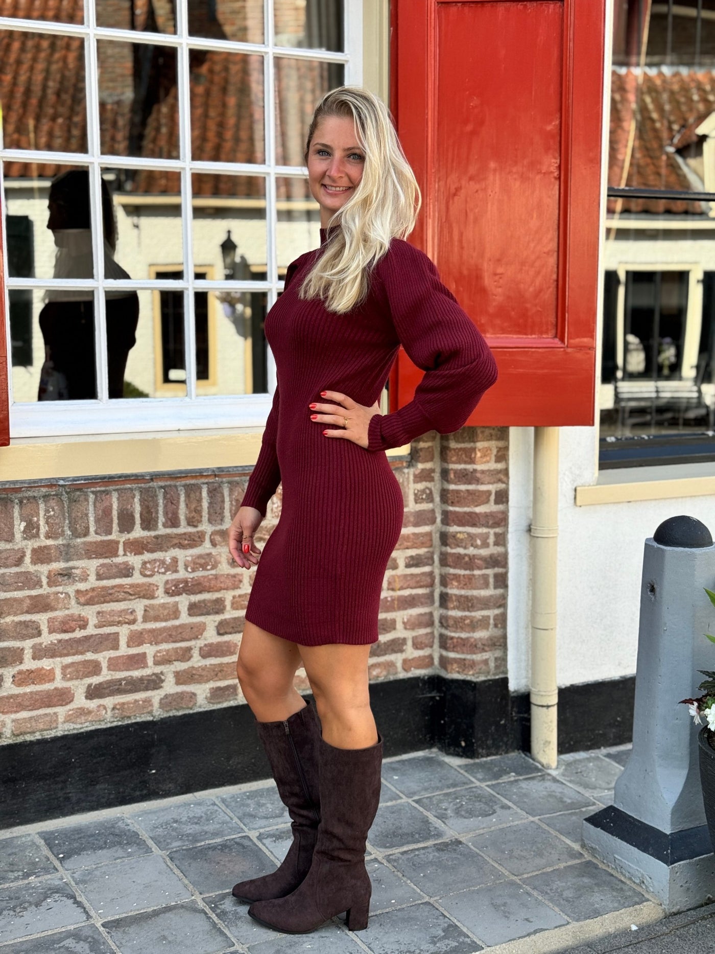 Laars Anouk brown suede