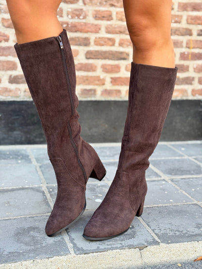 Laars Anouk brown suede