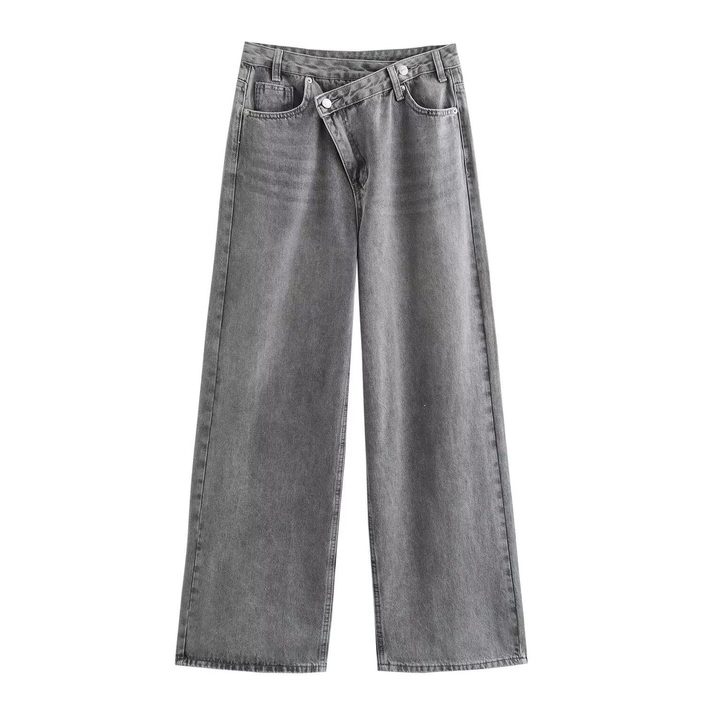 Izzy | Overlapping Waistband Jeans