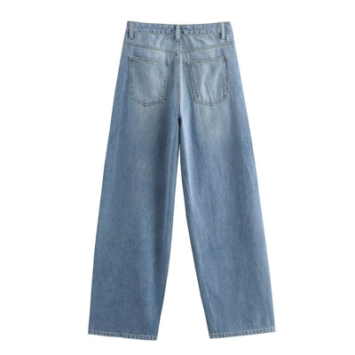 Izzy | Overlapping Waistband Jeans
