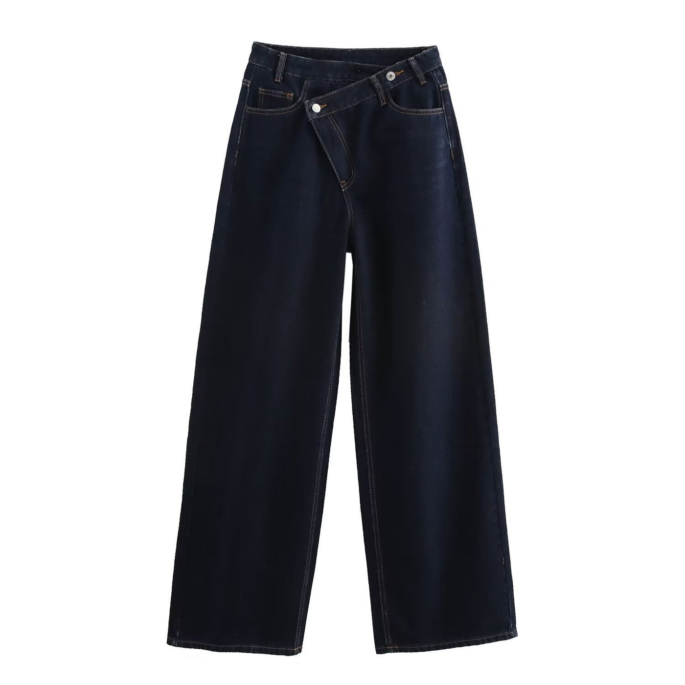 Izzy | Overlapping Waistband Jeans