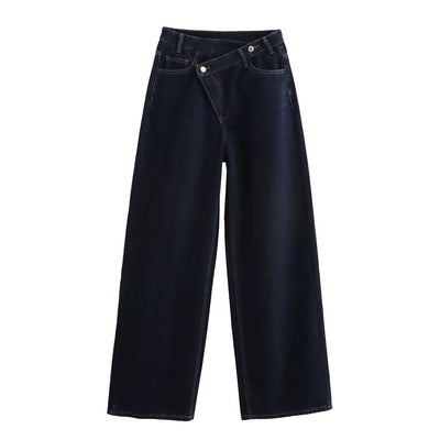 Izzy | Overlapping Waistband Jeans