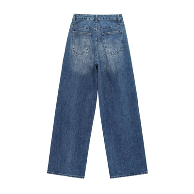 Izzy | Overlapping Waistband Jeans