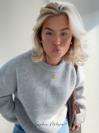 Chloe | Trendy Crewneck Sweater