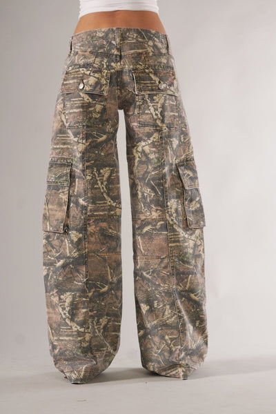 Clara Camo Cargo Pants